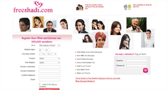 Desktop Screenshot of freeshaadi.com